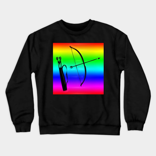 Western Era - Bow and Arrow Crewneck Sweatshirt by The Black Panther